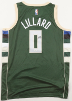 Damian Lillard Signed Bucks Nike Authentic Jersey (JSA) at PristineAuction.com