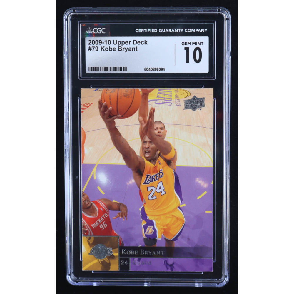 Kobe Bryant 2009-10 Upper Deck #79 (CGC 10) at PristineAuction.com