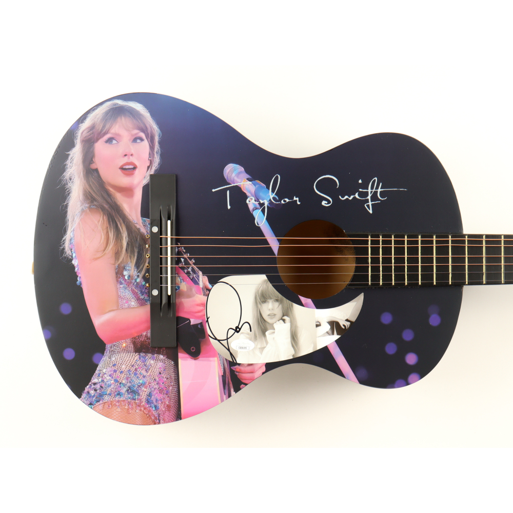 Taylor Swift Signed 38" Acoustic Guitar (JSA) at PristineAuction.com