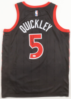 Immanuel Quickley Signed Raptors Jordan Authentic Jersey (JSA) at PristineAuction.com
