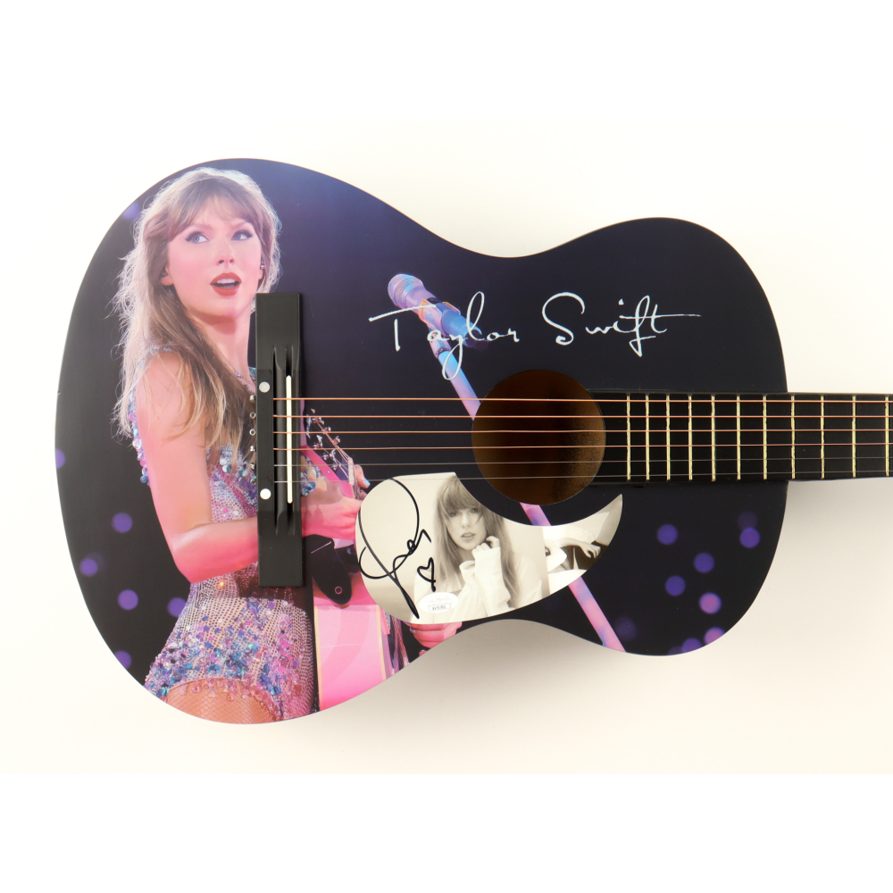 Taylor Swift Signed 38" Acoustic Guitar (JSA) at PristineAuction.com