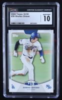 Shohei Ohtani 2024 Topps 50/50 Ohtani #26 (CGC 10) at PristineAuction.com