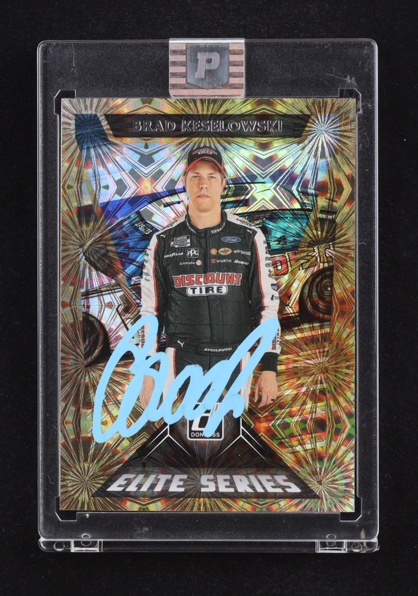 Brad Keselowski Signed 2021 Donruss Elite Series #10 (PA) at PristineAuction.com Brad Keselowski Signed 2021 Donruss Elite Series #10 (PA) at PristineAuction.com