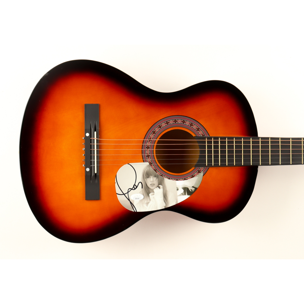 Taylor Swift Signed 38" Acoustic Guitar (JSA) at PristineAuction.com