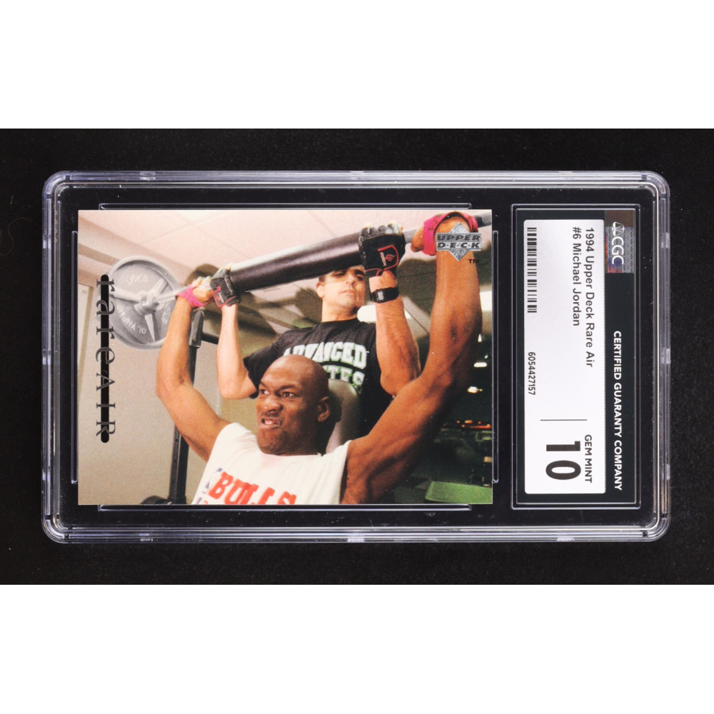 Michael Jordan 1994 Upper Deck Jordan Rare Air #6 (CGC 10) at PristineAuction.com