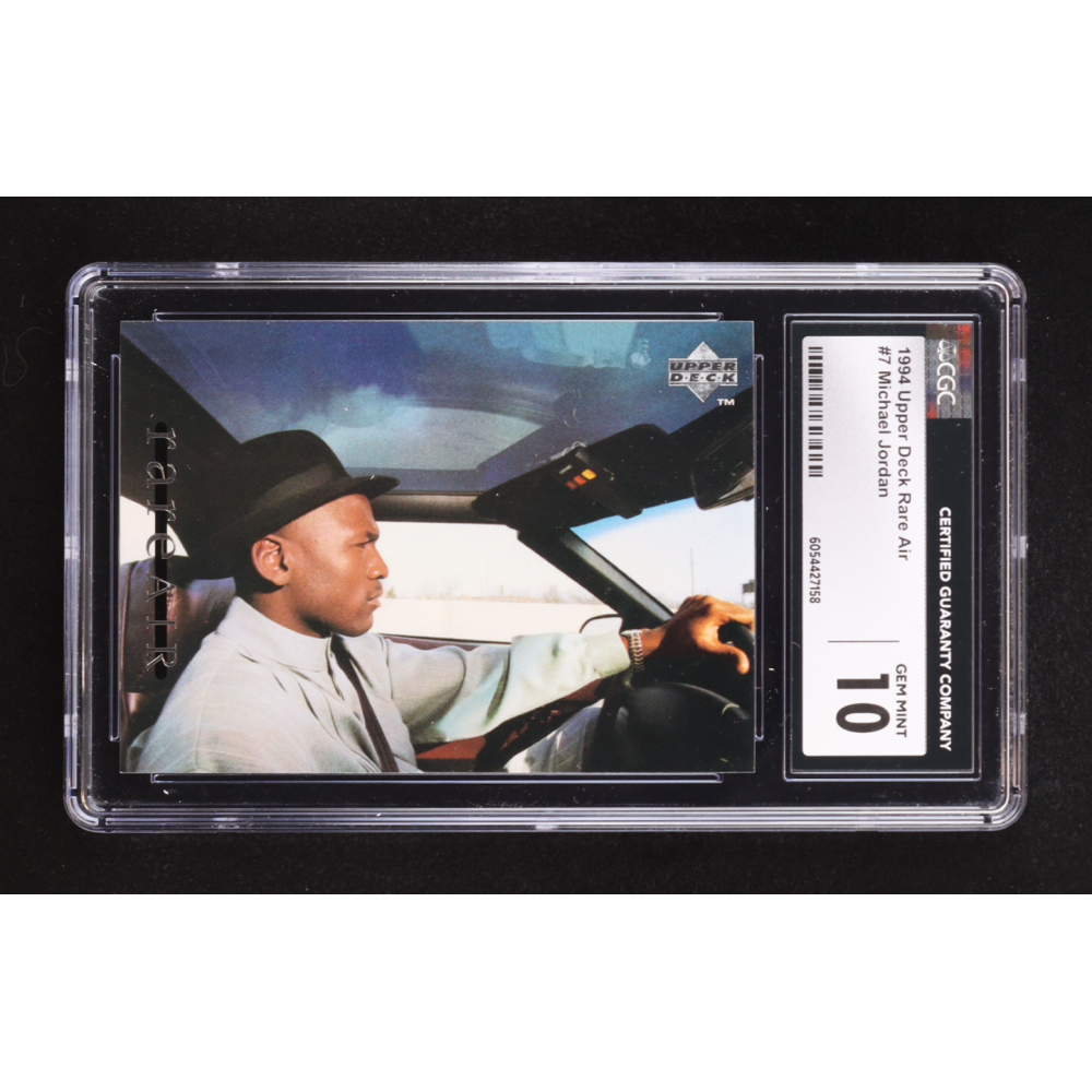 Michael Jordan 1994 Upper Deck Jordan Rare Air #7 (CGC 10) at PristineAuction.com
