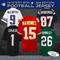 Football Jersey Signed Mystery Box - Series 2 - (Limited to 365) - Schwartz Sports at PristineAuction.com