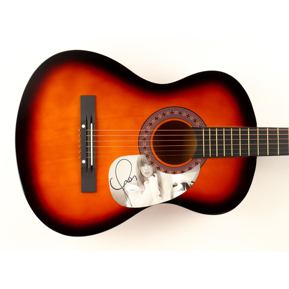 Taylor Swift Signed 38" Acoustic Guitar (JSA) at PristineAuction.com