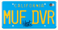 Cheech Marin & Tommy Chong Signed "Up In Smoke" License Plate (Beckett) at PristineAuction.com