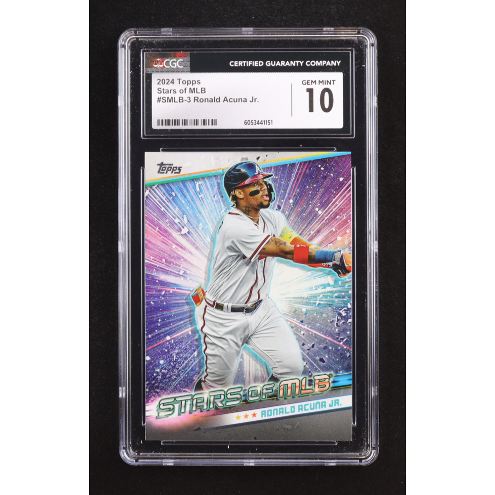 ronald acuna jr 3枚セット Ronald Acuna Jr. 2024 Topps Big League #LG-3 Let's Go /50