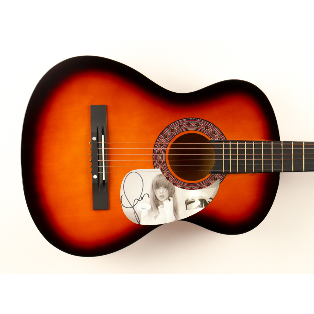 Taylor Swift Signed 38" Acoustic Guitar (JSA) at PristineAuction.com