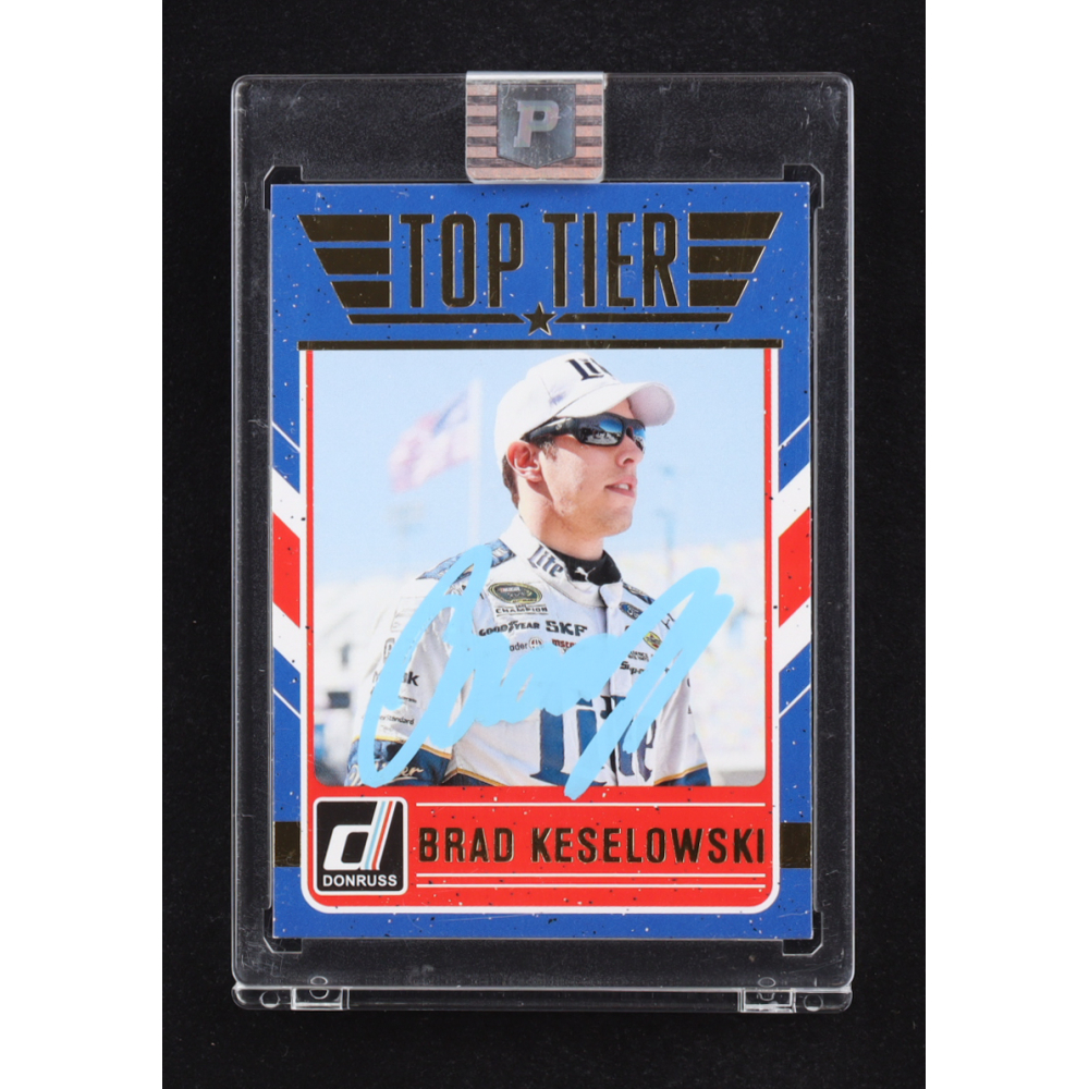 Brad Keselowski Signed 2017 Donruss Top Tier #3 (PA) at PristineAuction.com