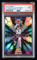 Shai Gilgeous-Alexander 2023-24 Panini Prizm Kaleidoscopic Prizms Silver #13 (PSA 9) at PristineAuction.com
