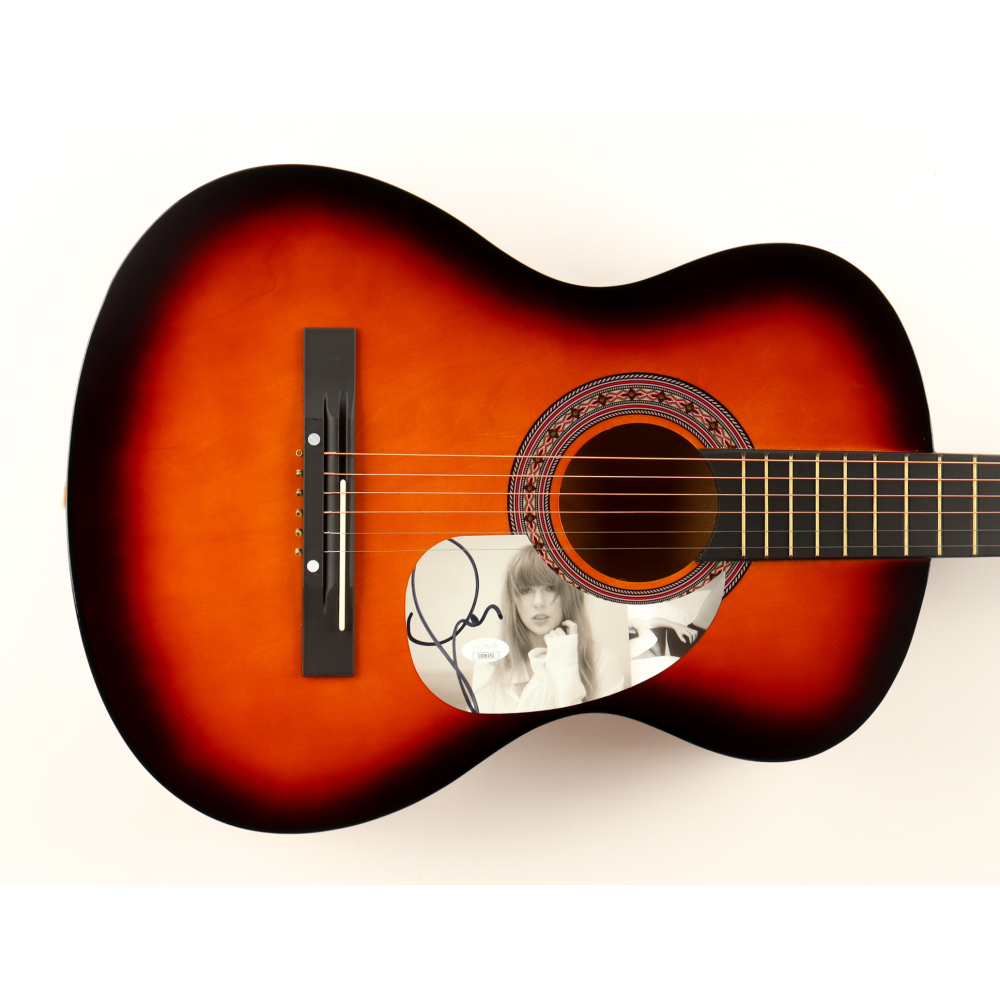 Taylor Swift Signed 38" Acoustic Guitar (JSA) at PristineAuction.com