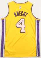 Dalton Knecht Signed Lakers Nike Authentic Jersey (JSA) at PristineAuction.com