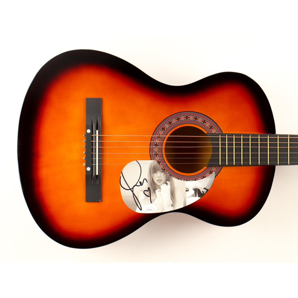 Taylor Swift Signed 38" Acoustic Guitar (JSA) at PristineAuction.com