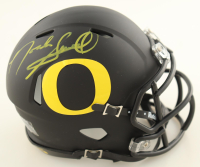 Penei Sewell Signed Oregon Ducks Speed Mini Helmet (Beckett) at PristineAuction.com