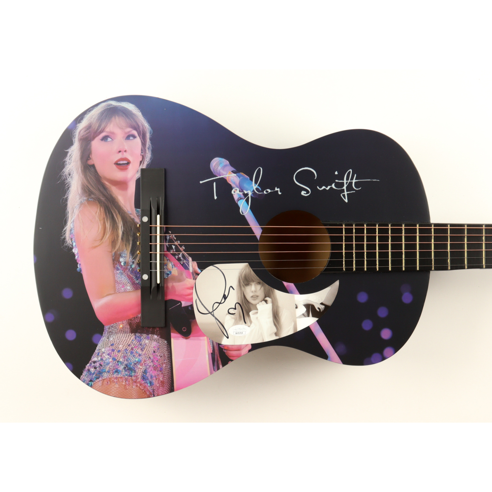 Taylor Swift Signed 38" Acoustic Guitar (JSA) at PristineAuction.com