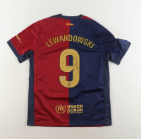 Robert Lewandowski Signed FC Barcelona Nike Authentic Jersey (PSA) at PristineAuction.com