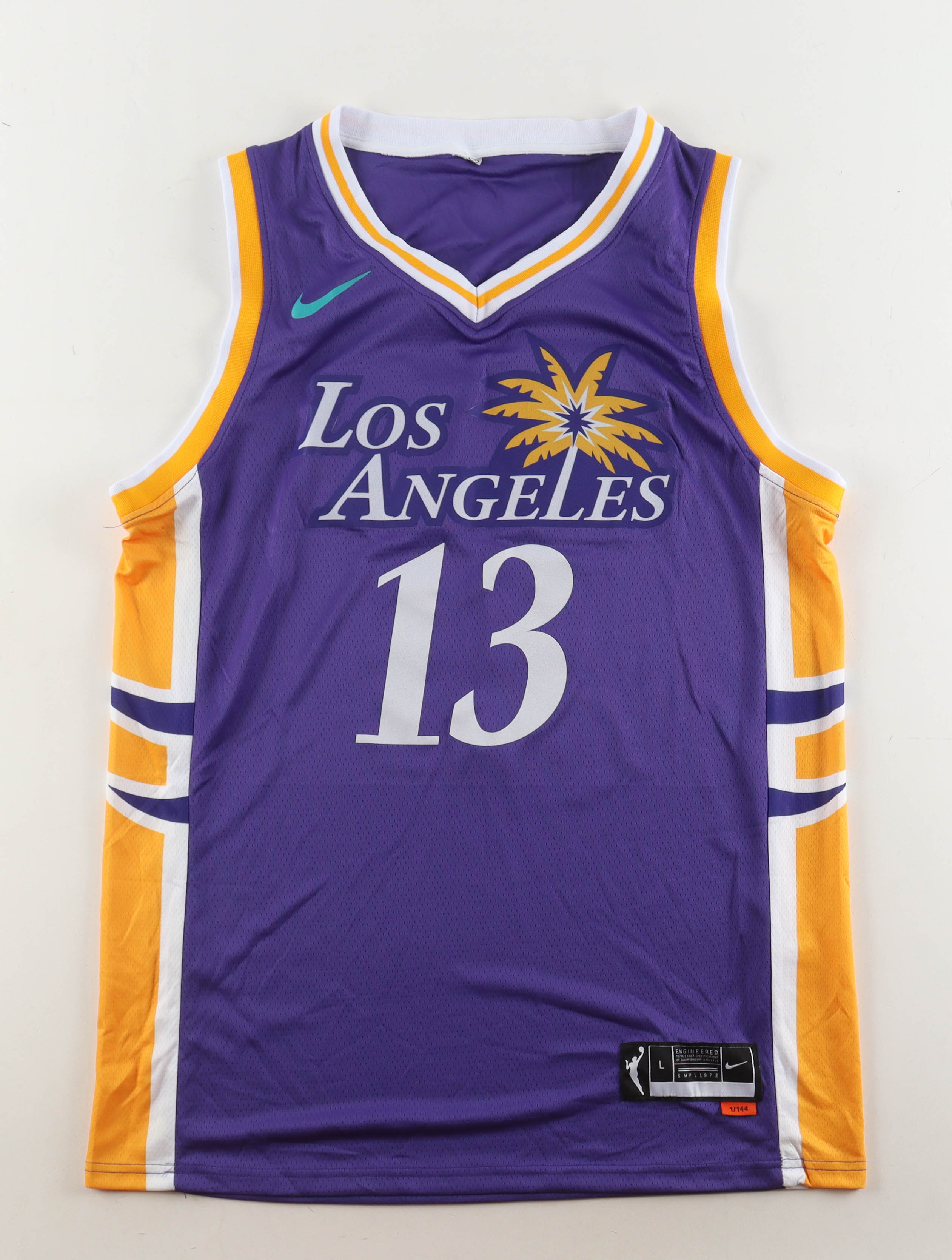 Sarah Ashlee Barker Signed Sparks Nike Authentic Jersey (PSA