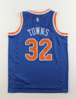 Karl-Anthony Towns Signed Knicks Nike Authentic Jersey (PSA) at PristineAuction.com