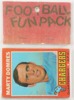 1972 Topps Football Card Fun Pack with (10) Cards at PristineAuction.com