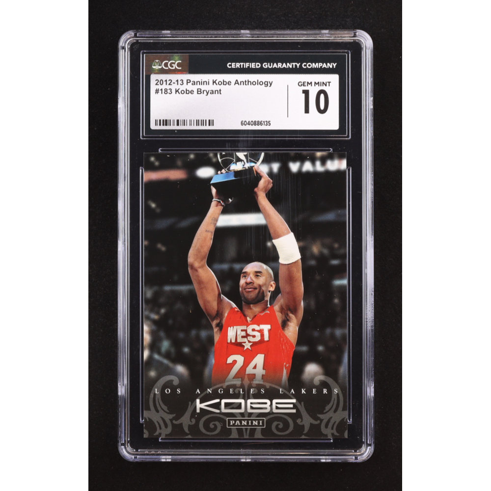 Kobe Bryant 2012-13 Panini Kobe Anthology #183 (CGC 10) at PristineAuction.com