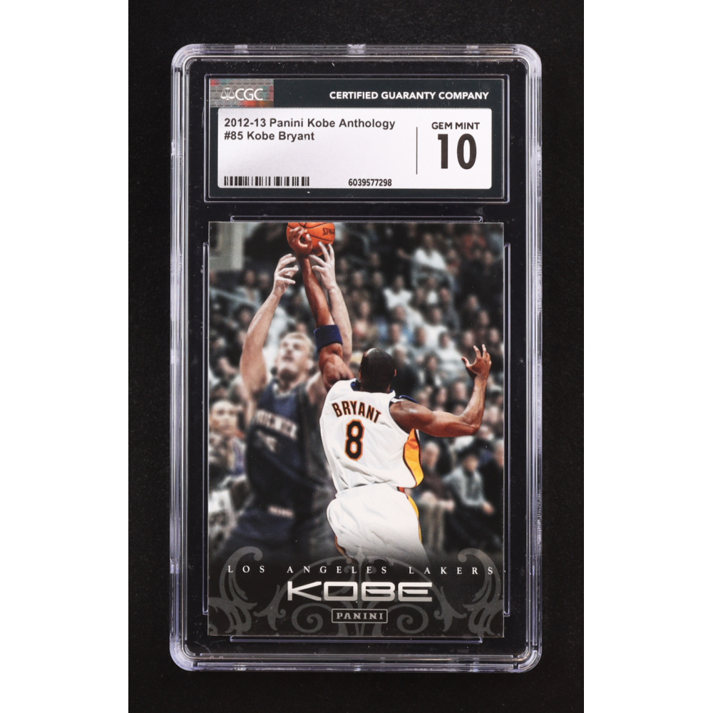 Kobe Bryant 2012-13 Panini Kobe Anthology #85 (CGC 10) at PristineAuction.com