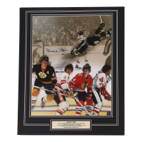 Bobby Orr Signed Custom Matted Photo (GNR) at PristineAuction.com
