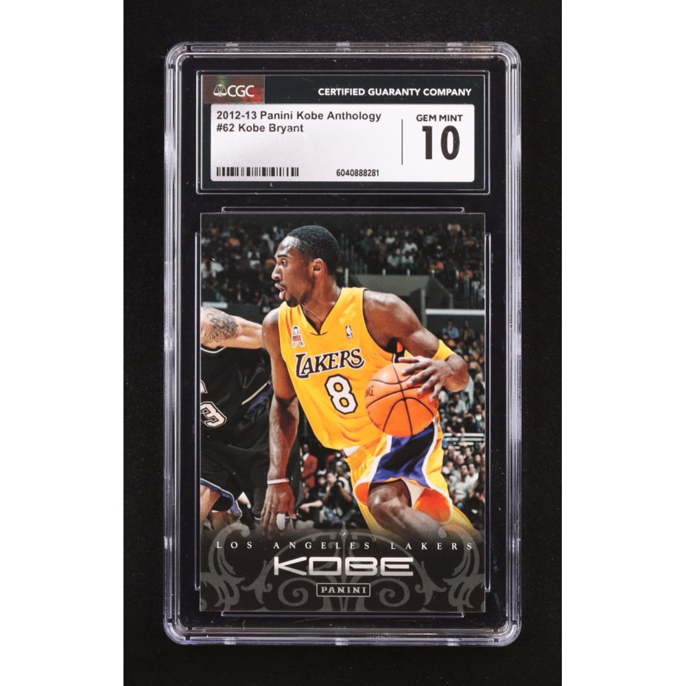 Kobe Bryant 2012-13 Panini Kobe Anthology #62 (CGC 10) at PristineAuction.com
