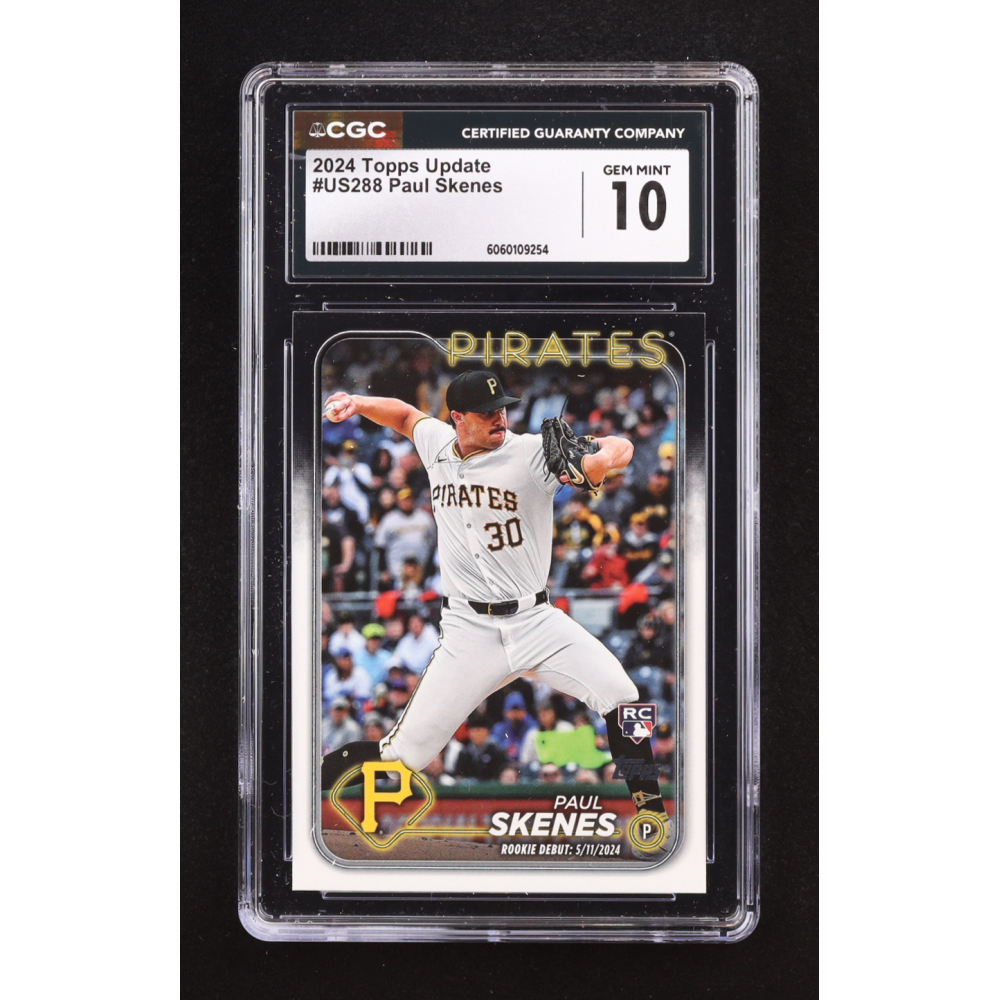 Paul Skenes 2024 Topps Update #US288 RC (CGC 10) at PristineAuction.com