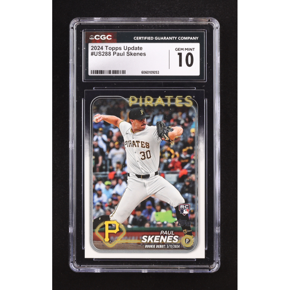 Paul Skenes 2024 Topps Update #US288 RC (CGC 10) at PristineAuction.com