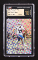 Josh Allen 2024 Prestige Xtra Points Hyper #30 (CGC 10 | Pristine Black Label) at PristineAuction.com