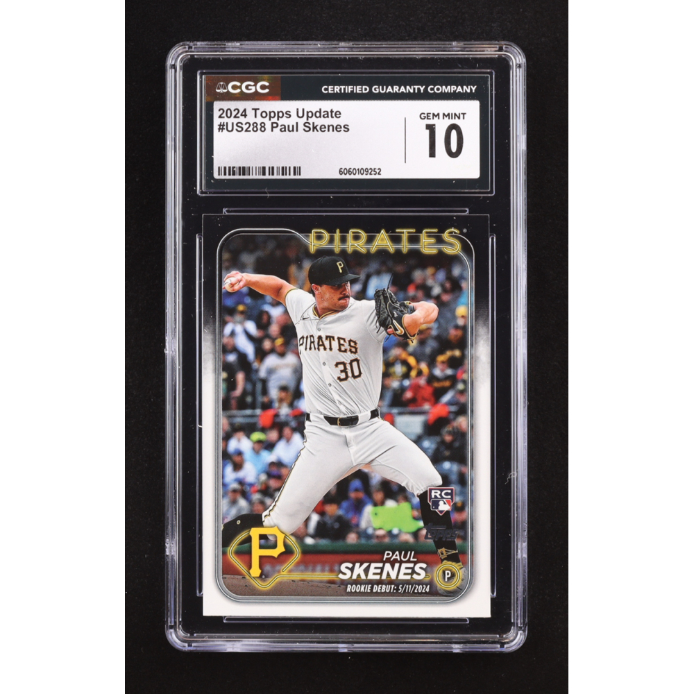Paul Skenes 2024 Topps Update #US288 RC (CGC 10) at PristineAuction.com