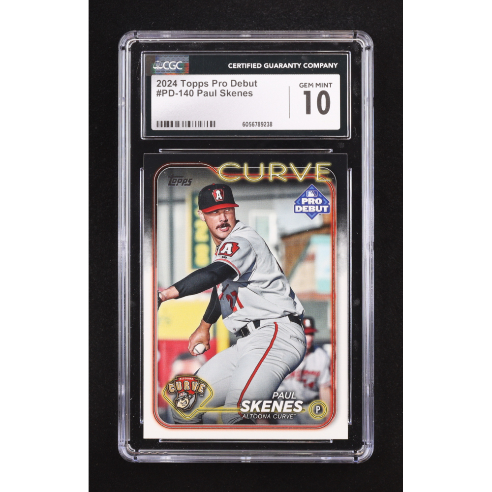Paul Skenes 2024 Topps Pro Debut #PD140 RC (CGC 10) at PristineAuction.com