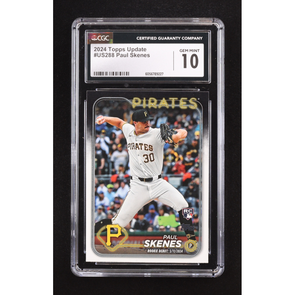 Paul Skenes 2024 Topps Update #US288 RC (CGC 10) at PristineAuction.com