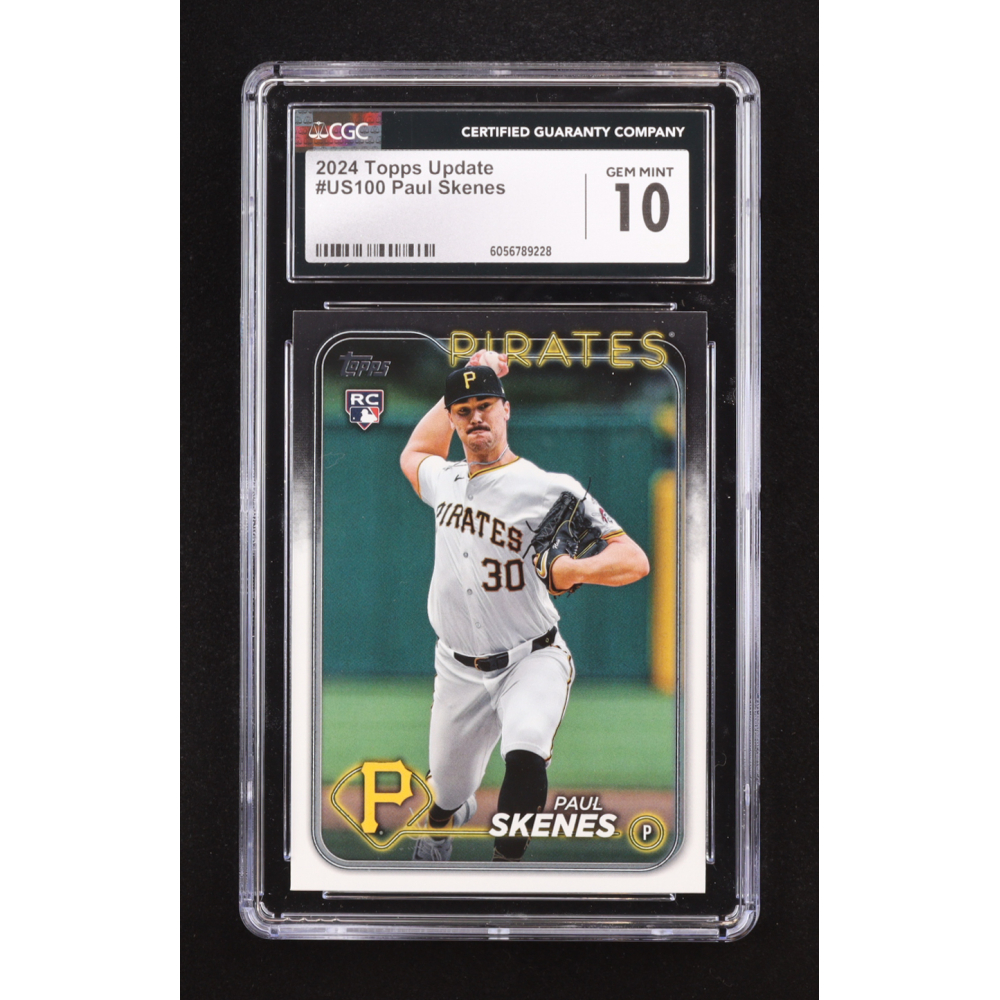 Paul Skenes 2024 Topps Update #US100 RC (CGC 10) at PristineAuction.com