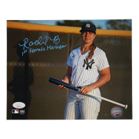 Rachel Balkovec Signed Yankees 8x10 Photo Inscribed "1st Female Manager" (JSA) at PristineAuction.com