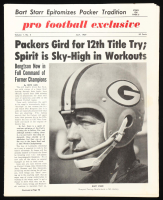 Vintage 1969 Bart Starr "Pro Football Exclusive" Newspaper at PristineAuction.com