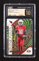 Marvin Harrison Jr. 2024 Panini Illusions Illusionists #5 (CGC 10 | Pristine Black Label) at PristineAuction.com