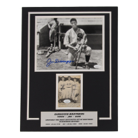 Joe, Vince & Dom DiMaggio Signed Custom Matted Collage (2x JSA) at PristineAuction.com