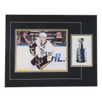 Sergei Gonchar Signed Cut Lithograph Display with 8x10 Photo (JSA) at PristineAuction.com