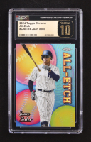 Juan Soto 2024 Topps Chrome All Etch #CAE14 (CGC 10 | Pristine Black Label) at PristineAuction.com