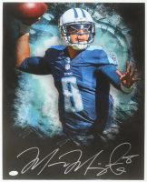 Marcus Mariota Signed Titans 16x20 Photo (JSA) at PristineAuction.com