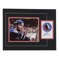 Mike Gartner Signed Cut Lithograph Display with 8x10 Photo Inscribed "HOF 01" (JSA) at PristineAuction.com