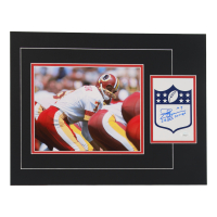 Joe Theismann Signed Cut Lithograph Display with 8x10 Photo Inscribed "SB XVII Champs" (JSA) at PristineAuction.com