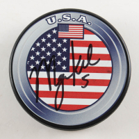 Megan Keller Signed Team USA Logo Hockey Puck (JSA) at PristineAuction.com