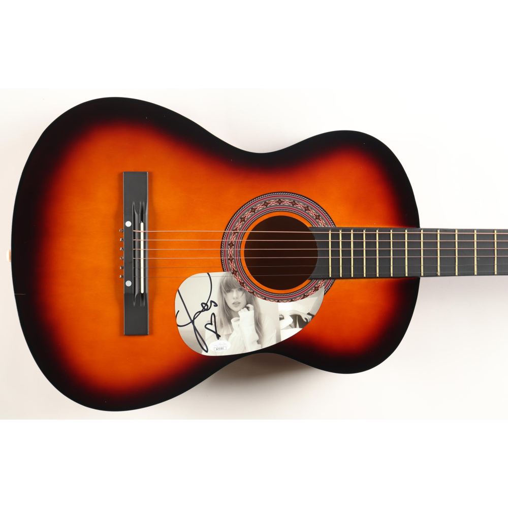 Taylor Swift Signed 38" Acoustic Guitar (JSA) at PristineAuction.com