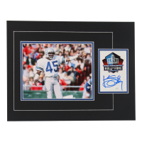 Kenny Easley Signed Cut Lithograph Display with 8x10 Photo (JSA) at PristineAuction.com