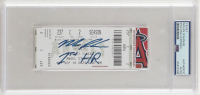 Nolan Schanuel Signed 2023 Angel Stadium Ticket Stub Inscribed "1st HR" (PSA 10) at PristineAuction.com